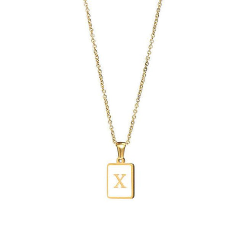Cube Fritillaria Pendant Necklace